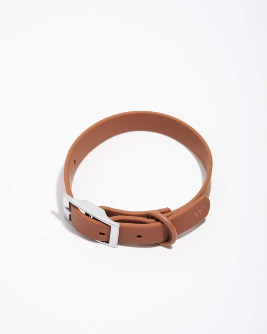 Waterproof Dog Collar – Cocoa